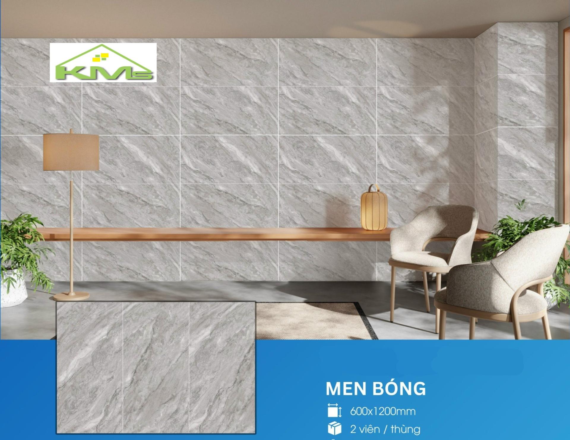 Gạch Vân Đá Viglacera 60x120 Bóng SH12_GP61201